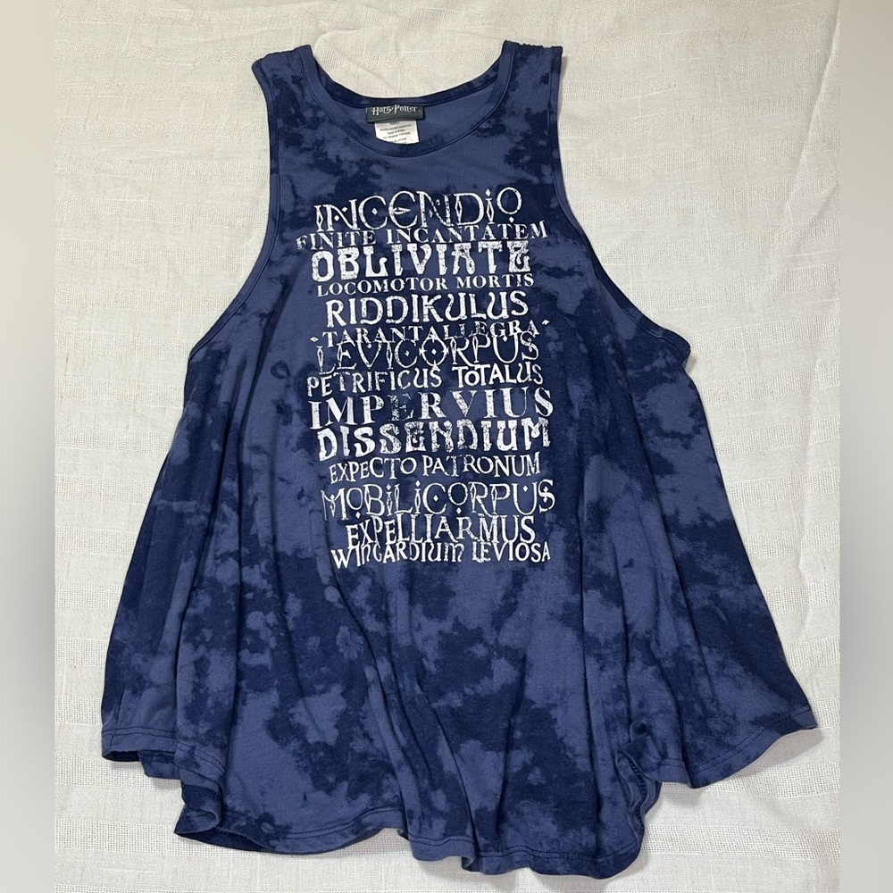 Harry Potter Tank Top with Spells